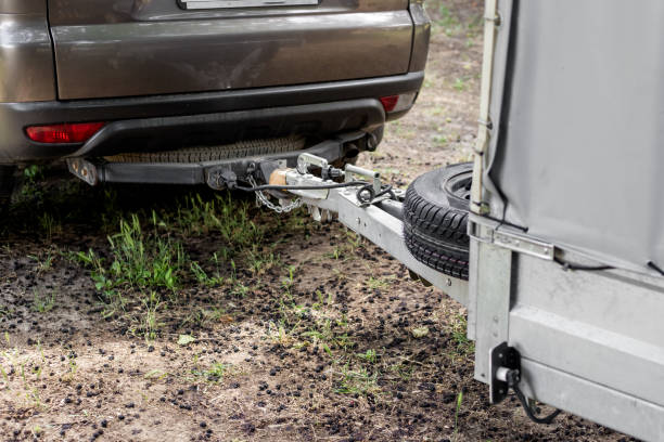 How to Back Up to a Trailer Hitch Alone